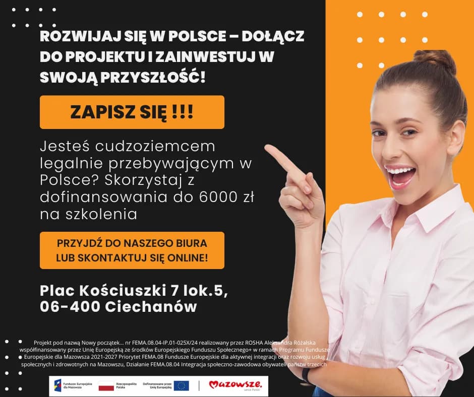 Dowiedz się o co chodzi w projekcie Nowy Początek - kompleksowe wsparcie