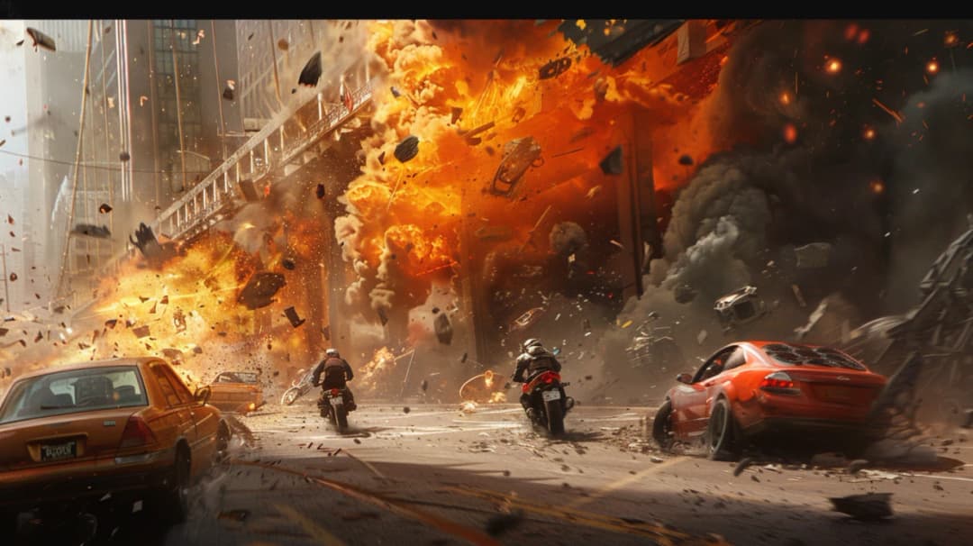 Niesamowite sceny kaskaderskie na premierze nowego filmu!